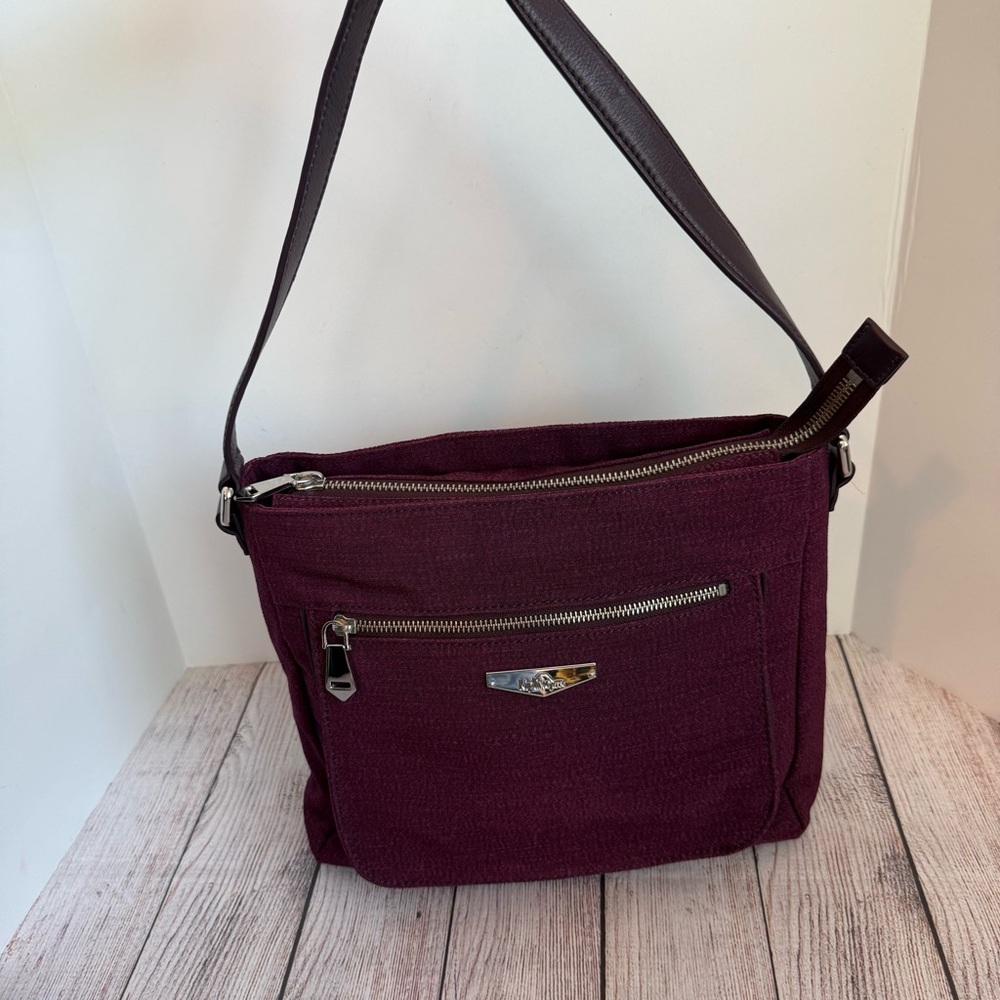KIPLING Dark Plum Crossbody Bag